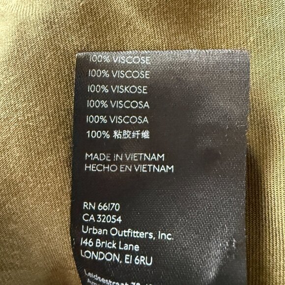 Pilcro by Anthropologie green pink floral camo button down shirt size XSP - Picture 13 of 13